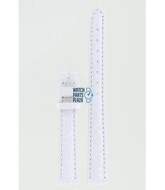 Burberry Burberry BU4557 Watch Band White Leather 12 mm