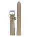 Burberry BU7107 Watch Band BU-7107 Beige Leather & Textile 16 mm