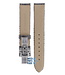 Burberry BU4512 Watch Band BU-4512-GREY Grey Leather & Textile 17 mm