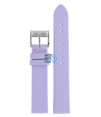 Burberry Burberry BU4511 Watch Band Purple Leather 17 mm