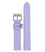 Burberry BU4511 Watch Band BU-4511-LILA Purple Leather 17 mm