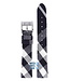 Burberry Burberry BU4304 Watch Band Black Leather & Textile 16 mm