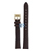 Burberry BU2009 Watch Band BU-2009 Brown Leather 14 mm