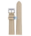 Burberry Burberry BU1552 Horlogeband Beige Leer 20 mm