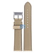 Burberry BU1552 Watch Band BU-1552 Beige Leather 20 mm