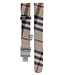 Burberry BU1010 Horlogeband BU-1010 Beige Leer & Textiel 17 mm