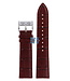 Burberry BU1213 Watch Band BU-1213 Brown Leather 22 mm