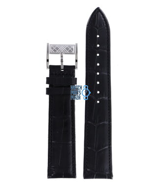 Burberry Burberry BU1206 Watch Band Black Leather 20 mm