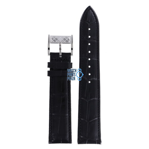 Burberry Burberry BU1206 Watch Band Black Leather 20 mm Burberry Burberry BU1206 Watch Band Black Leather 20 mm