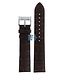 Burberry BU1202 Watch Band BU-1202 Brown Leather 20 mm