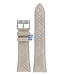 Burberry Burberry BU1104 Watch Band White Leather 25 mm