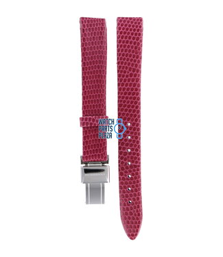 Burberry Burberry BU1026 Correa De Reloj Rosa Cuero 13 mm