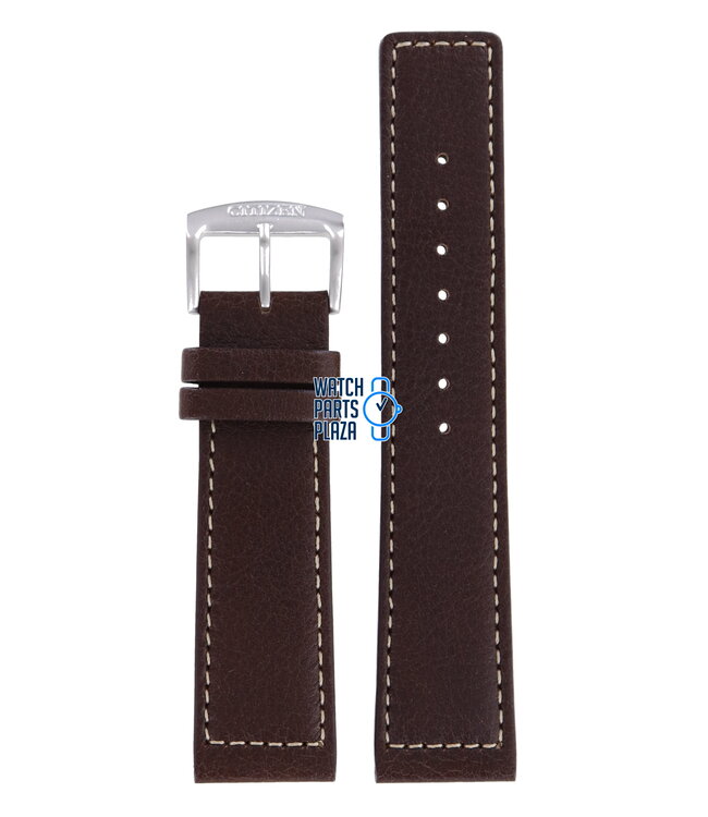 Citizen BM8470-03A & BM8470-03AE Watch Band 59-S52650 Brown Leather 22 mm Eco-Drive