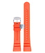 Citizen Citizen JV0020-21F & JV0030-19F Aqualand Horlogeband Oranje Siliconen 26 mm