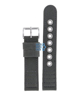 Citizen Citizen BJ9130-05E & BJ9131-02E GMT Watch Band Grey Leather & Textile 20 mm