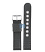 Citizen BJ9130-05E & BJ9131-02E GMT Watch Band 59-S52137 Grey Leather & Textile 20 mm Eco-Drive