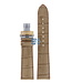 Citizen FC0003-18D Watch Band 59-S52792 Beige Leather 21 mm Radio Controlled