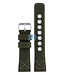 Citizen AW1410-16X & AW1410-32X Military Watch Band 59-S53094 Green Leather & Textile 22 mm Eco-Drive