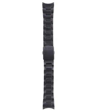 Citizen black metal watch band best sale