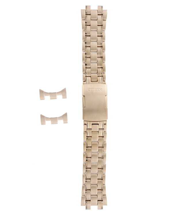 Citizen BL5403-54E Perpetual Calendar E820-S078431 Watch Band 59-S04780 Gold-Tone Stainless Steel 23 mm Eco-Drive