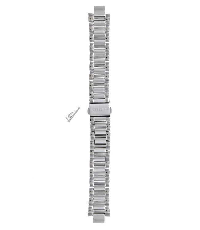 Citizen FB1020-52D & FB1030 Riva Watch Band 59-S02917 Grey Stainless Steel 14 mm Eco-Drive