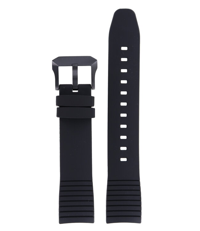 Citizen BJ7085-09E & BJ7086-06E Promaster GMT Watch Band 59-R50156 Black Silicone 22 mm Eco-Drive