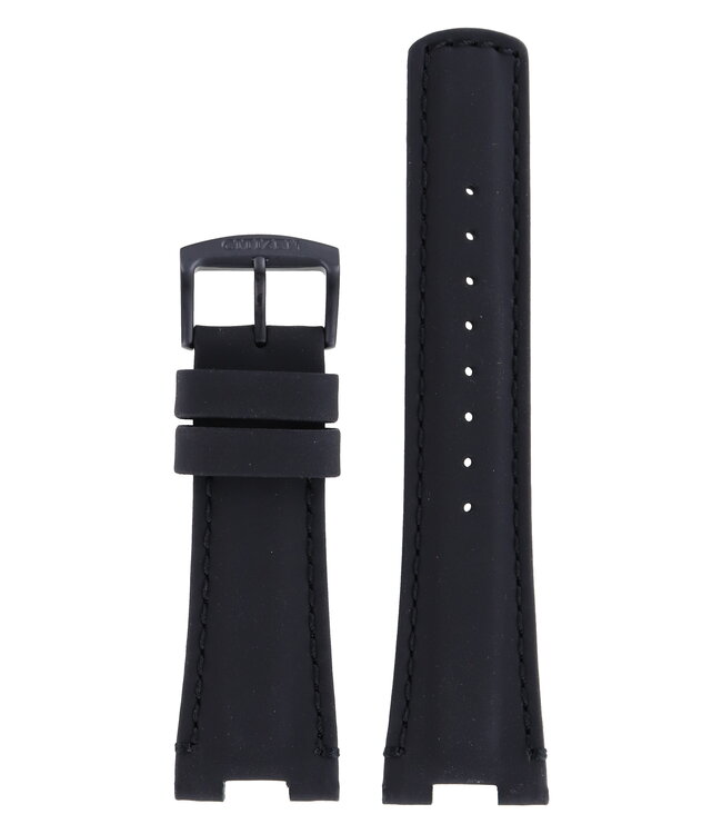 Citizen AW1135 19E J810 S082803 Watch Band Black Leather 10 mm Watch Plaza