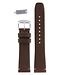 Citizen AW1620-21E - S120802 Watch Band 59-S54256 Dark Brown Leather 21 mm Eco-Drive