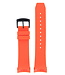 Citizen AW1354-07E - J810-S090857 Bracelet De Montre 59-S52904 Orange Silicone 24 mm Eco-Drive