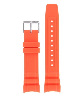 Citizen Citizen BN0100-18E Promaster Marine S086311 Correa De Reloj Color Naranja Silicona 23 mm