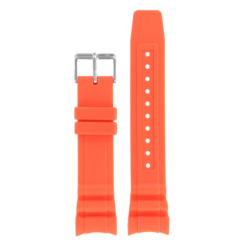 Citizen Citizen BN0100-18E Promaster Marine S086311 Uhrenarmband Orange Silikon 23 mm Citizen Citizen BN0100-18E Promaster Marine S086311 Uhrenarmband Orange Silikon 23 mm