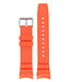 Citizen BN0100-18E Promaster Marine S086311 Horlogeband 59-S52731 Oranje Siliconen 23 mm Eco-Drive