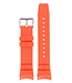 Citizen BN0100-18E Promaster Marine S086311 Watch Band 59-S52731 Orange Silicone 23 mm Eco-Drive