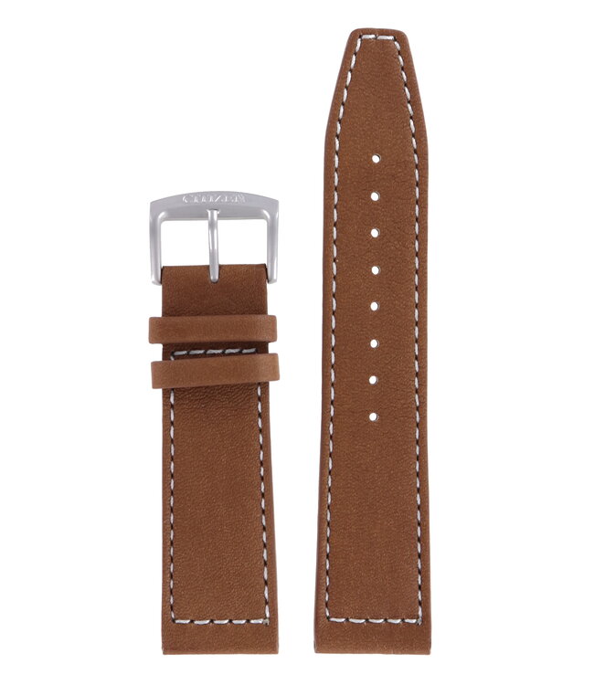 Citizen CA0621-05L Chandler - B612-R007661 Watch Band 59-R50236 Brown Leather 22 mm Eco-Drive