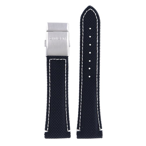 Citizen Citizen AS4041-01L - S053781 Uhrenarmband Schwarz Leder 22 mm Citizen Citizen AS4041-01L - S053781 Uhrenarmband Schwarz Leder 22 mm