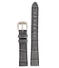 Citizen FD1063-06H - S082862 Watch Band 59-S52592 Grey Leather 16 mm Eco-Drive