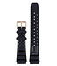 Citizen Citizen NY0082-17X & NY0083-14X Fugu Horlogeband Zwart Siliconen 20 mm
