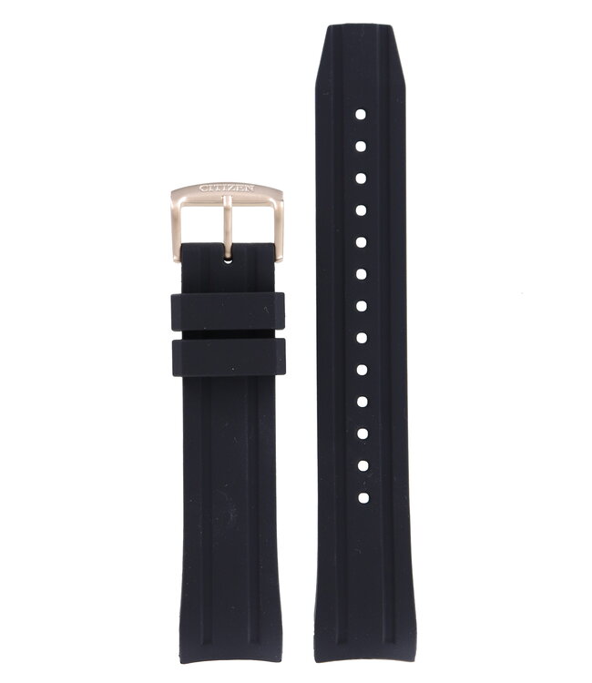 Citizen BN0193-09E & BN0193-17E - E168-S111528 Watch Band 59-S53773 Black Silicone 22 mm Promaster