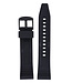 Seiko SKZ274 & SNN249 Watch Band 301N1MR Black Silicone 22 mm