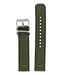 Seiko Seiko SRP145, SMY141 & SNKH69 Watch Band Green Textile 20 mm