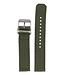 Seiko SRP145, SMY141 & SNKH69 Horlogeband 301D3JL Groen Textiel 20 mm 5 Sports