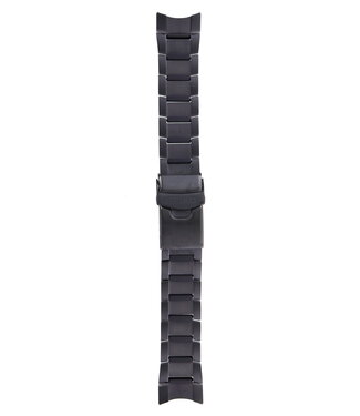 Seiko Seiko 3371-G.CZ - SKZ231 & SKZ320 Horlogeband Zwart Roestvrijstaal 22 mm