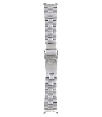 Seiko Seiko SNE001 - V145-0AA0 Watch Band Grey Stainless Steel 20 mm