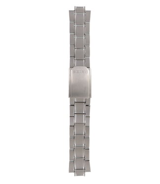 Seiko Seiko 5M62-0AM0 - SKA209 & SKA211 Horlogeband Grijs Titanium 10 mm