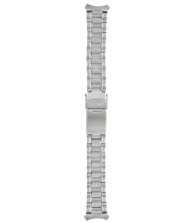 Seiko 3086 -B.E - V657-0B20 Watch Band 3086JB Grey Stainless Steel 18 mm