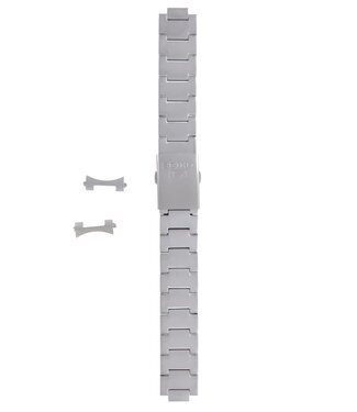 Seiko Seiko 3304 -Z.E - 7S26-02J0 Watch Band Grey Stainless Steel 18 mm