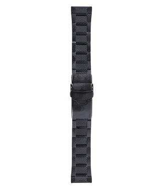 Seiko Seiko SKZ255K1 - FrankenMonster Watch Band Black Stainless Steel 22 mm