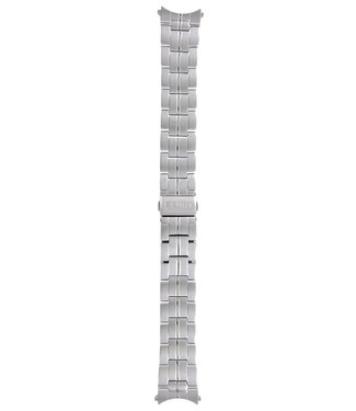 Seiko Seiko 33X9-Z.I - 7N43-0AR0 Cinturino Dell'Orologio Grigio Acciaio Inossidabile 20 mm