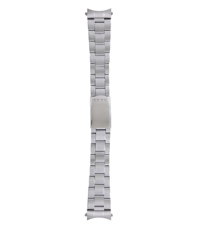 Seiko 4282-Z.E - 7002-8040 Horlogeband 4282JZ Grijs Roestvrijstaal 20 mm