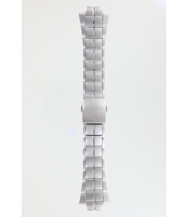 Seiko 33V2-Z.I - SLQ017 - 9T82-0AD0 Watch Band 33V2HZ Grey Stainless Steel 15 mm Sportura